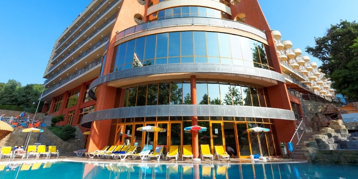 Imagine cu hotelul Atlas din Nisipurile de Aur Bulgaria 3