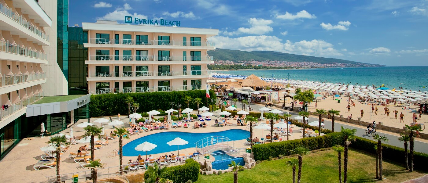 Hotel Evrika Beach Club Sunny Beach, Bulgaria