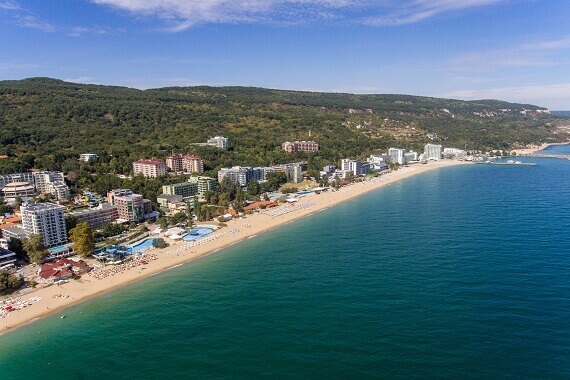 Plaja din Nisipurile de Aur Bulgaria