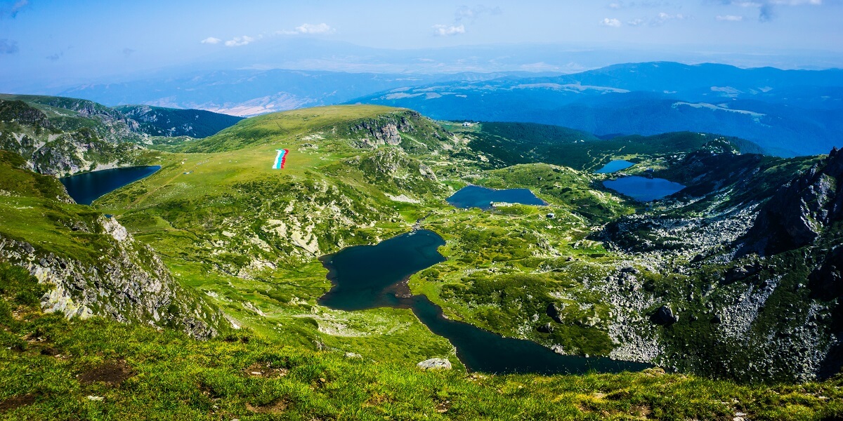 Imagine cu cele Șapte Lacuri Rila din Bulgaria 2
