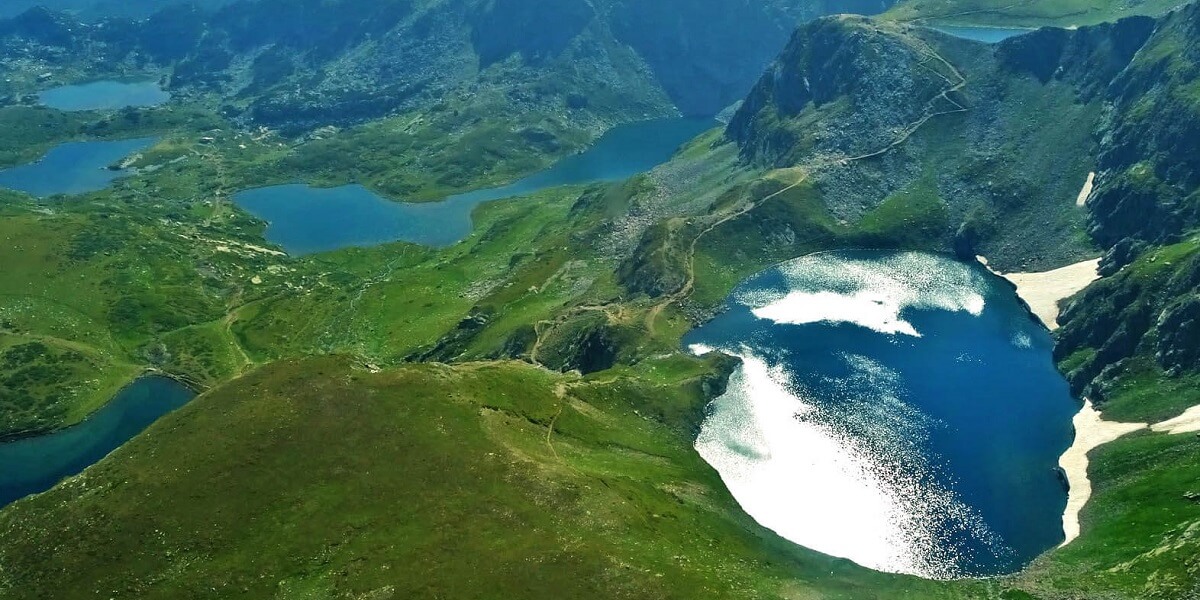 Imagine cu cele Șapte Lacuri Rila din Bulgaria 5