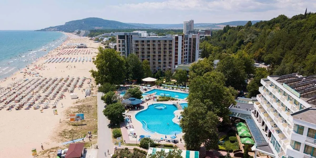 Imagine cu hotelul Arabella Beach din Albena Bulgaria 1