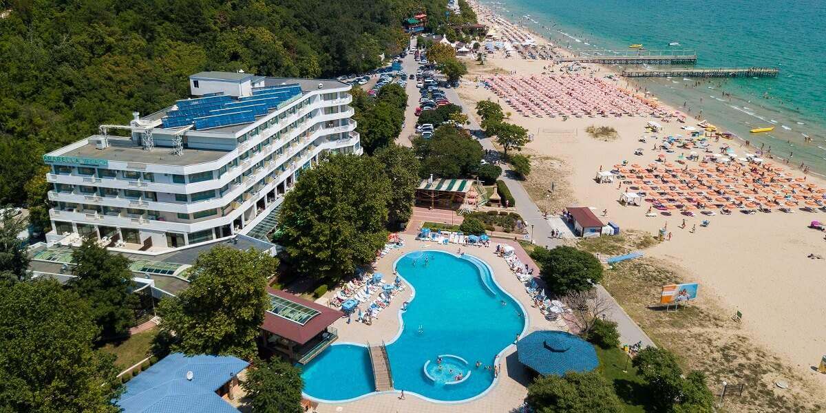 Imagine cu hotelul Arabella Beach din Albena Bulgaria 2