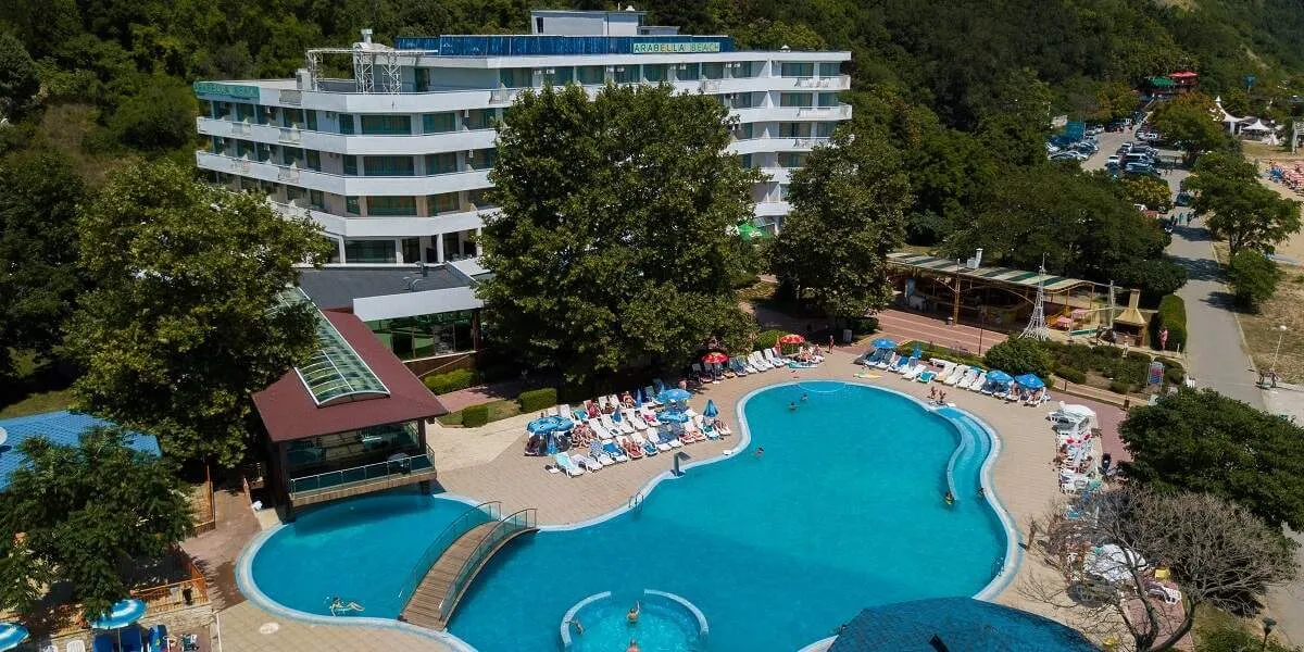 Imagine cu hotelul Arabella Beach din Albena Bulgaria 3