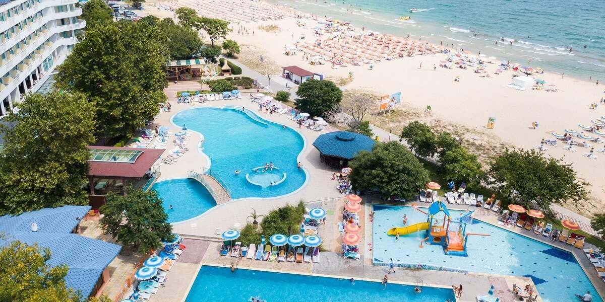 Imagine cu hotelul Arabella Beach din Albena Bulgaria 4