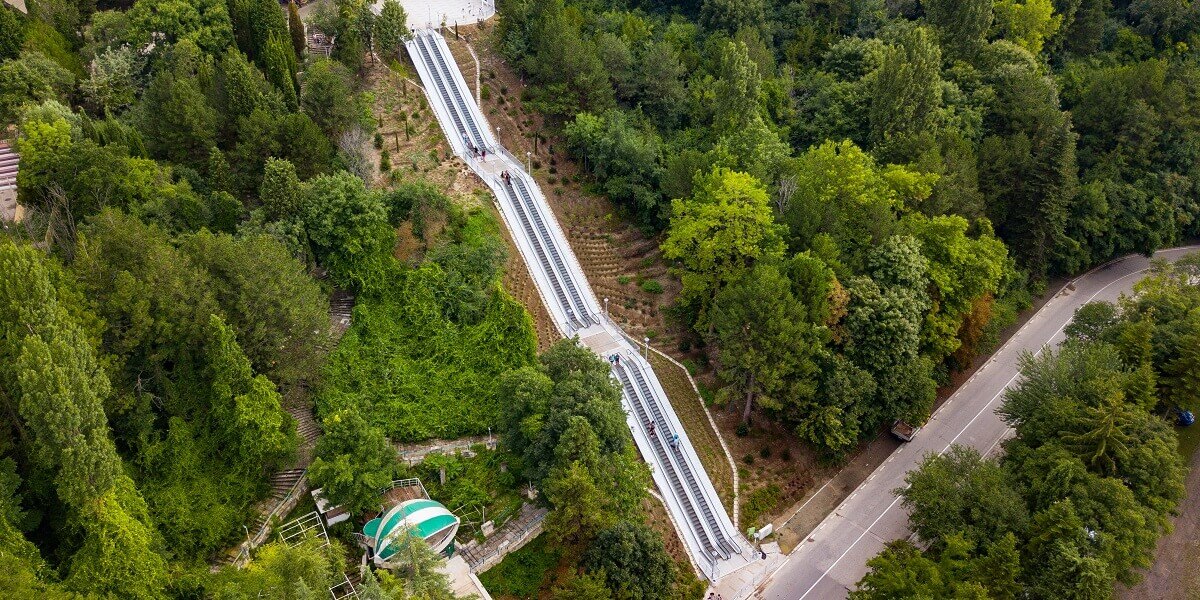 Poze scări rulante stațiunea Albena Bulgaria 7