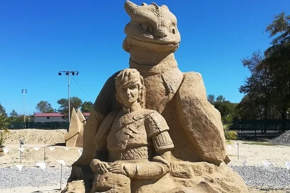 Sculpturi din nisip Burgas, Bulgaria