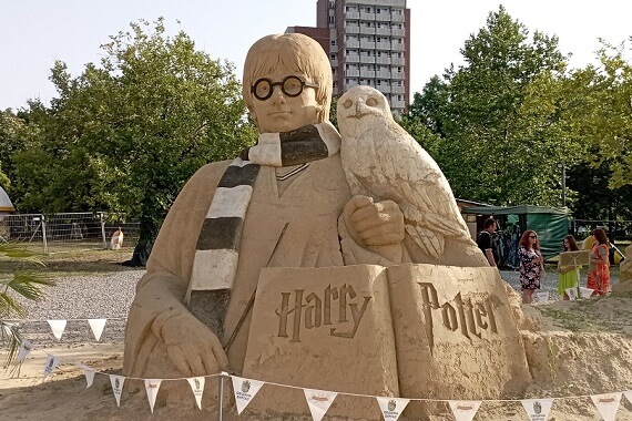 Figurina din nisip Burgas Harry Potter 2023