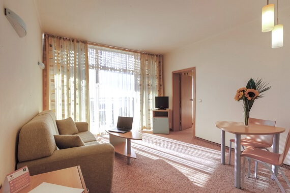 Apartament cu un dormitor hotel Atlas Nisipurile de Aur, Bulgaria