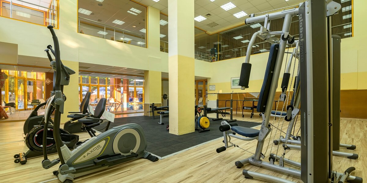 Sală de fitnes hotel Atlas din Nisipurile de Aur, Bulgaria