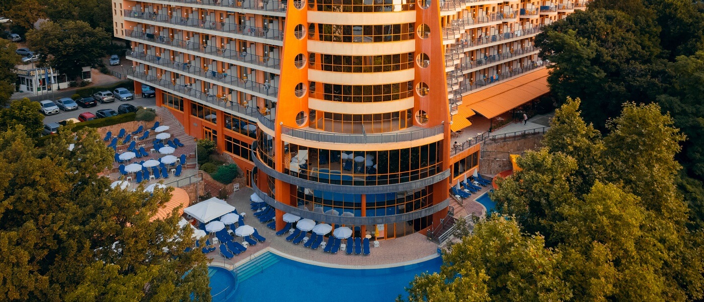 Imagine cu hotelul Atlas din Nisipurile de Aur, Bulgaria