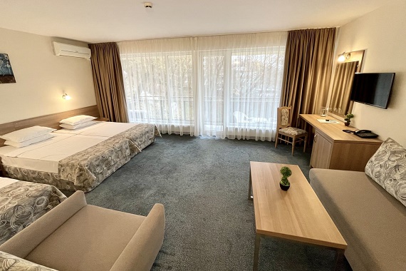 Cameră de familie în hotelul BSA Gradina Nisipurile de Aur, Bulgaria