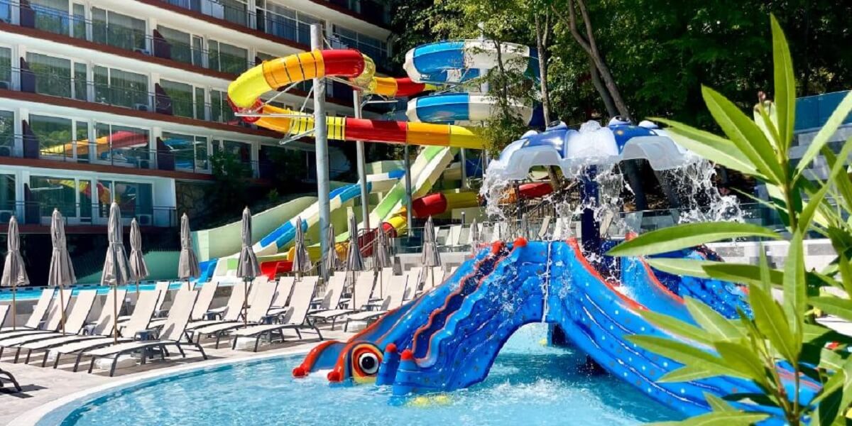 Parc acvatic hotel BSA Gradina din Nisipurile de Aur, Bulgaria