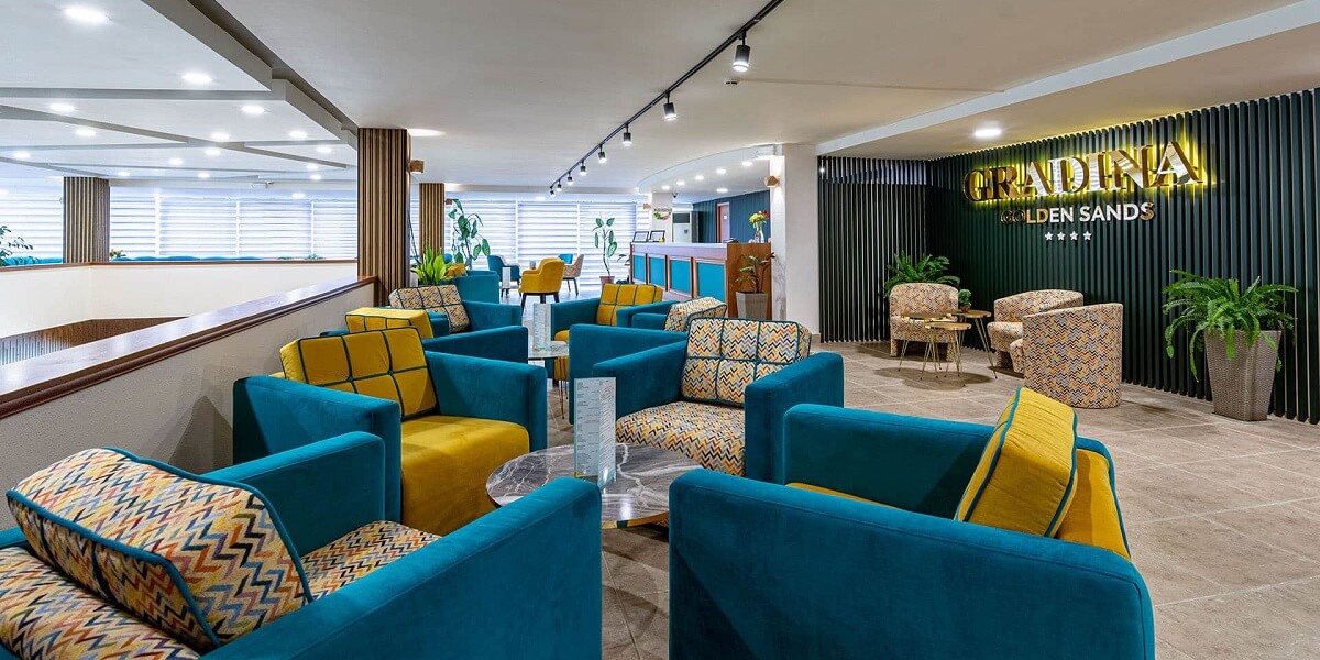 Recepție hotel BSA Gradina din Nisipurile de Aur, Bulgaria