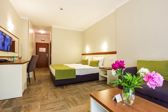 Cameră dublă superioară hotel Ljuljak Nisipurile de Aur, Bulgaria