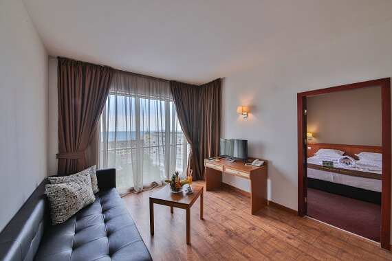 Apartament Deluxe cu un dormitor hotel Prestige and Aquapark, Nisipurile de Aur Bulgaria
