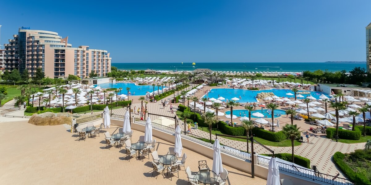 Imagine cu hotelul Majestic din Sunny Beach Bulgaria 3