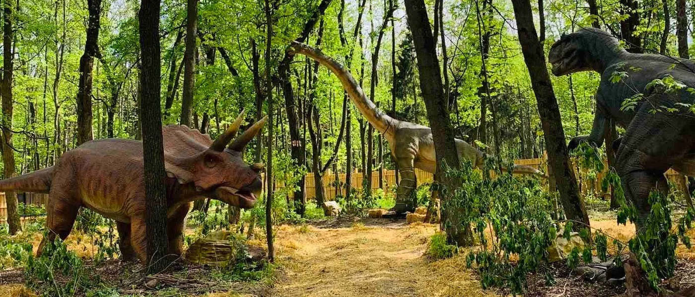 Parcul cu dinozauri din Albena