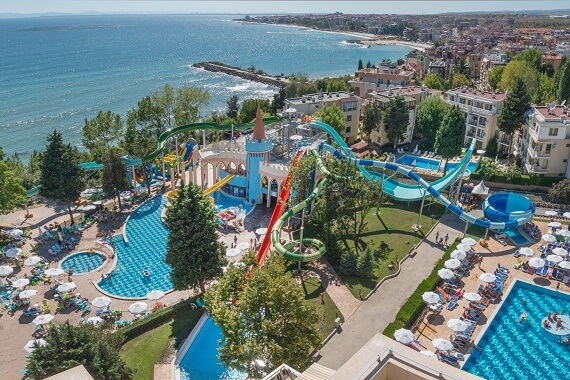 Top hoteluri cu parc acvatic în Bulgaria
