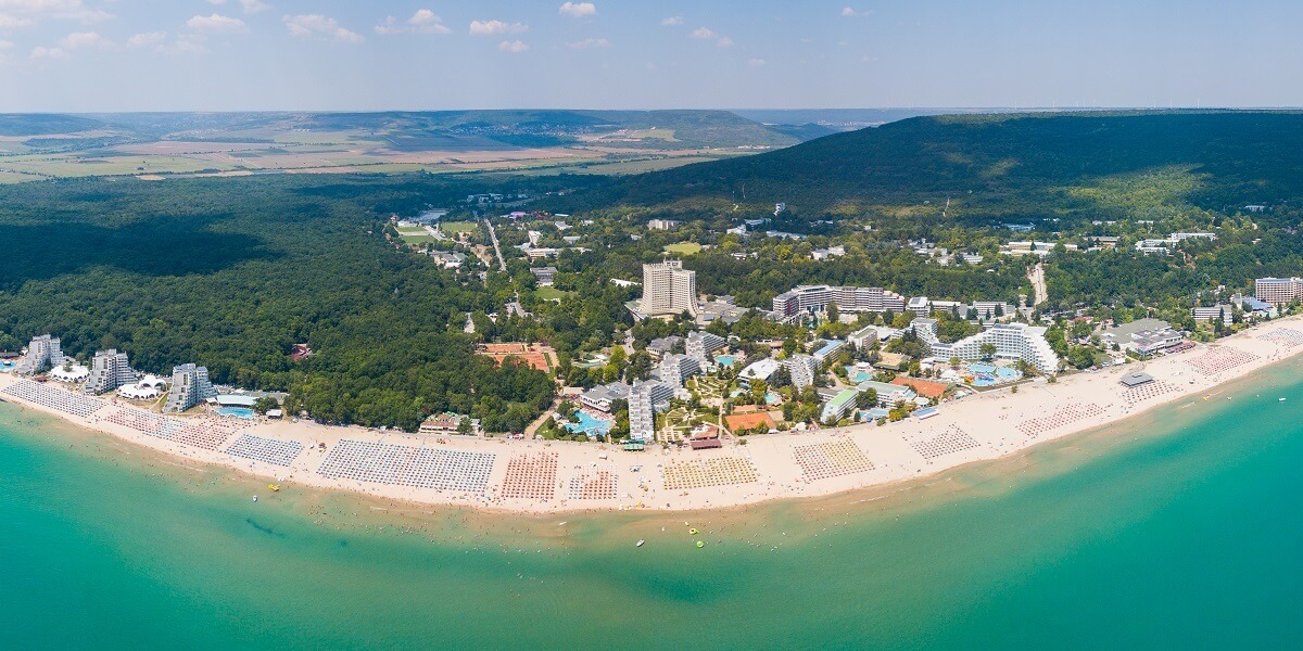 Poze litoral Albena Bulgaria